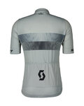 SCOTT Cycling short sleeve jersey - TEAM 10 - grey