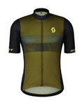 SCOTT Cycling short sleeve jersey - TEAM 10 - green