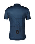 SCOTT Cycling short sleeve jersey - TEAM 20 - blue