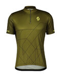 SCOTT Cycling short sleeve jersey - TEAM 20 - green