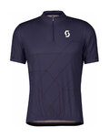 SCOTT Cycling short sleeve jersey - TEAM 20 - blue