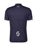 SCOTT Cycling short sleeve jersey - TEAM 20 - blue