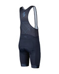 SCOTT Cycling bib shorts - TEAM - blue