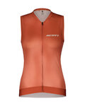 SCOTT Cycling sleeveless jersey - RC PRO - orange