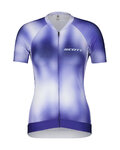 SCOTT Cycling short sleeve jersey - RC PRO - light blue