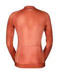 SCOTT Cycling summer long sleeve jersey - RC PRO - orange