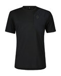 SCOTT Cycling short sleeve t-shirt - TEE DRI POCKET SS - black