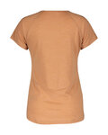 SCOTT Cycling short sleeve t-shirt - DEFINED MERINO TECH SS W - orange