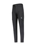 SCOTT Cycling long trousers withot bib - EXPLORAIR TECH - black
