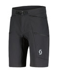 SCOTT Cycling shorts without bib - EXPLORAIR TECH - black