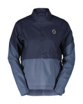 SCOTT Cycling windproof jacket - ENDURANCE ANORAK WB W - blue