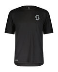 SCOTT Cycling short sleeve t-shirt - TRAIL VERTIC PRO SS - black