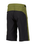 SCOTT Cycling shorts without bib - TRAIL VERTIC PRO W/PAD - green/black