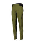 SCOTT Cycling long trousers withot bib - EXPLORAIR FAST - green