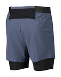 SCOTT Cycling shorts without bib - HYBRID ENDURANCE TECH - blue/black