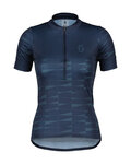 SCOTT Cycling short sleeve jersey - ENDURANCE 20 - blue
