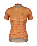 SCOTT Cycling short sleeve jersey - ENDURANCE 20 - orange