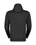 SCOTT hoodie - TECH ZIP - black