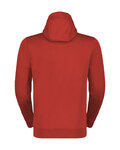 SCOTT hoodie - TECH ZIP - red