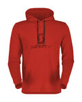 SCOTT hoodie - TECH - red