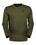SCOTT hoodie - TECH CREWNECK - green