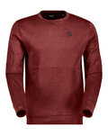 SCOTT hoodie - TECH CREWNECK - red
