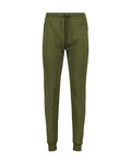 SCOTT Cycling long trousers withot bib - TECH JOGGER - green