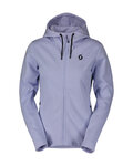 SCOTT hoodie - TECH ZIP W - blue
