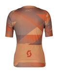 SCOTT Cycling short sleeve jersey - RC PREMIUM CLIMBER - orange