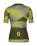 SCOTT Cycling short sleeve jersey - RC PREMIUM CLIMBER - green
