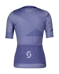 SCOTT Cycling short sleeve jersey - RC PREMIUM CLIMBER - light blue