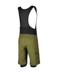 SCOTT Cycling bib shorts - GRAVEL HYBRID +++ - green/black