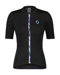 SCOTT Cycling short sleeve jersey - RC CONTESSA - black