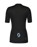SCOTT Cycling short sleeve jersey - RC CONTESSA - black