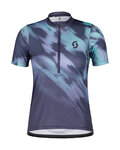SCOTT Cycling short sleeve jersey - GRAVEL CONTESSA  - blue
