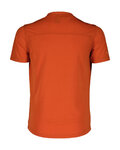 SCOTT Cycling short sleeve t-shirt - TRAIL FLOW 20 DRI SS JR - orange