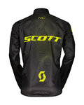 SCOTT Cycling windproof jacket - RC PRO WB JR - black/yellow
