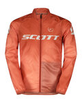 SCOTT Cycling windproof jacket - RC PRO WB JR - orange