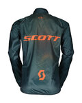 SCOTT Cycling windproof jacket - RC PRO WB JR - green/orange