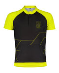 SCOTT Cycling short sleeve jersey - RC TEAM SS JR - black/yellow