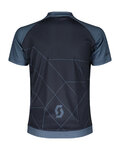 SCOTT Cycling short sleeve jersey - RC TEAM SS JR - blue