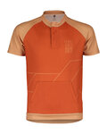 SCOTT Cycling short sleeve jersey - RC TEAM SS JR - orange