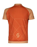 SCOTT Cycling short sleeve jersey - RC TEAM SS JR - orange