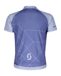 SCOTT Cycling short sleeve jersey - RC TEAM SS JR - blue