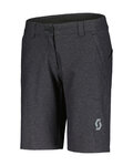 SCOTT Cycling shorts without bib - TRAIL FLOW PRO W - black