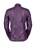 SCOTT Cycling windproof jacket - ENDURANCE WB W - purple