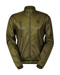 SCOTT Cycling windproof jacket - RC TEAM WB - green