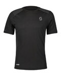 SCOTT Cycling short sleeve jersey - DEFINED TECH SS - black