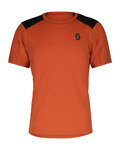 SCOTT Cycling short sleeve jersey - DEFINED TECH SS - orange