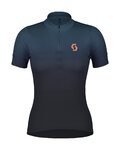 SCOTT Cycling short sleeve jersey - ENDURANCE 15 - blue